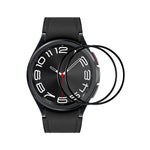 2pcs Film protecteur d'écran souple ENKAY 3D Full Coverage Soft PC Edge PMMA HD, Pour Samsung Galaxy Watch Ultra 47mm / Ultra 2025, Pour Samsung Galaxy Watch8 Classic 46mm, Pour Samsung Galaxy Watch8 44mm, Pour Samsung Galaxy Watch8 40mm