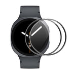 2pcs Film protecteur d'écran souple ENKAY 3D Full Coverage Soft PC Edge PMMA HD, Pour Samsung Galaxy Watch Ultra 47mm / Ultra 2025, Pour Samsung Galaxy Watch8 Classic 46mm, Pour Samsung Galaxy Watch8 44mm, Pour Samsung Galaxy Watch8 40mm