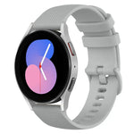 Bracelet de montre en silicone à carreaux 20 mm, pour Samsung Galaxy Watch 5 40 mm