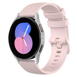 Bracelet de montre en silicone à carreaux 20 mm, pour Samsung Galaxy Watch 5 40 mm