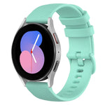 Bracelet de montre en silicone à carreaux 20 mm, pour Samsung Galaxy Watch 5 40 mm