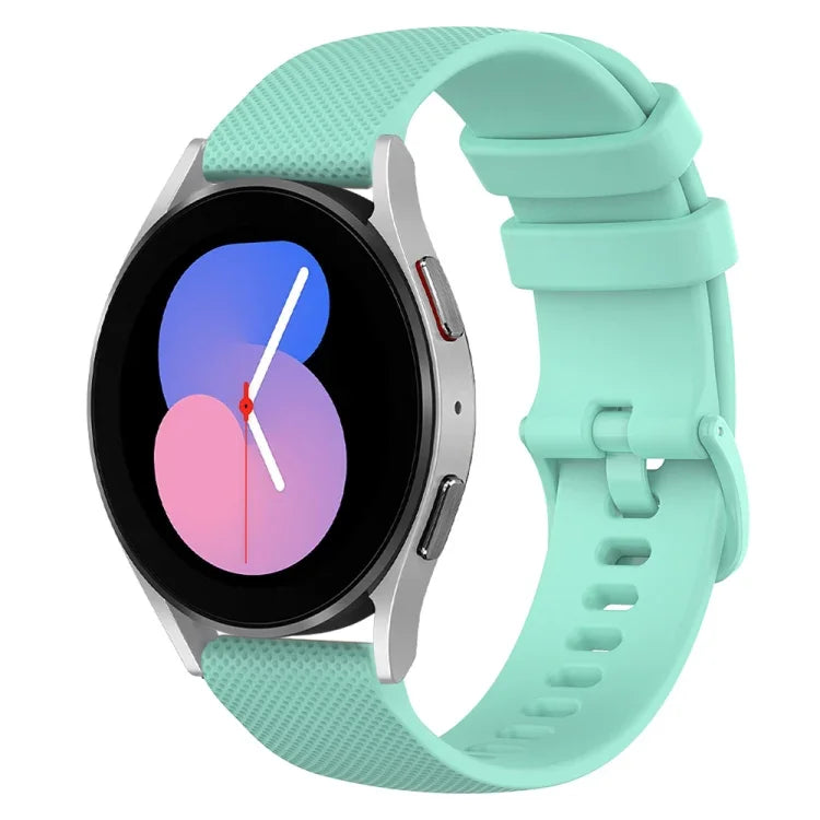 Bracelet de montre en silicone à carreaux 20 mm, pour Samsung Galaxy Watch 5 40 mm