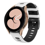 Bracelet de montre bicolore en silicone 20 mm, pour Samsung Galaxy Watch 5 40 mm