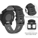 Bracelet de montre bicolore en silicone 20 mm, pour Samsung Galaxy Watch 5 40 mm