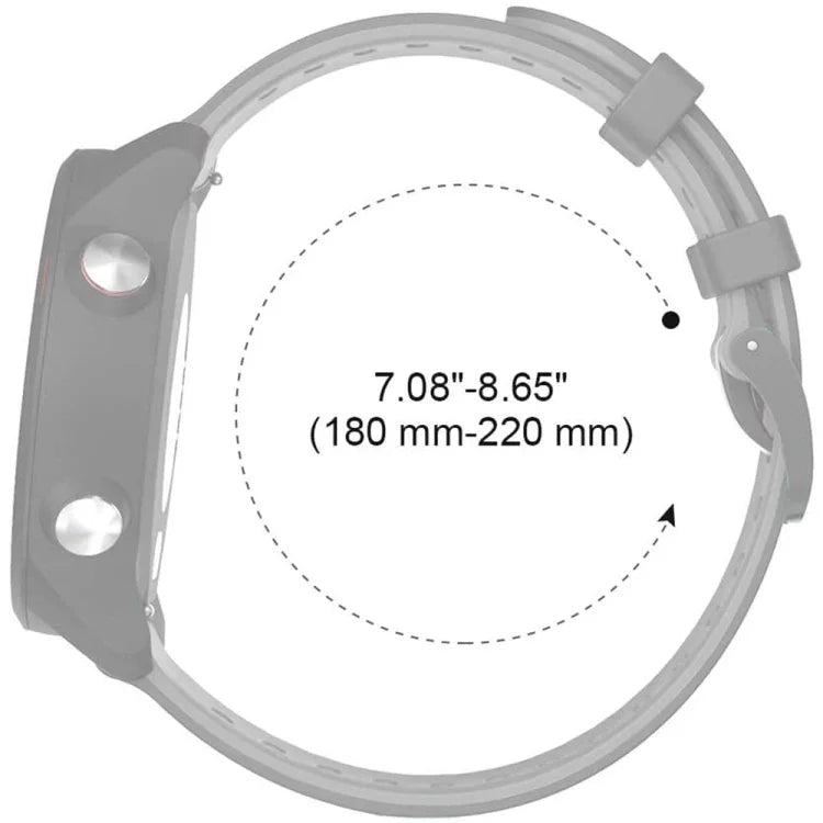 Bracelet de montre bicolore en silicone 20 mm, pour Samsung Galaxy Watch 5 40 mm