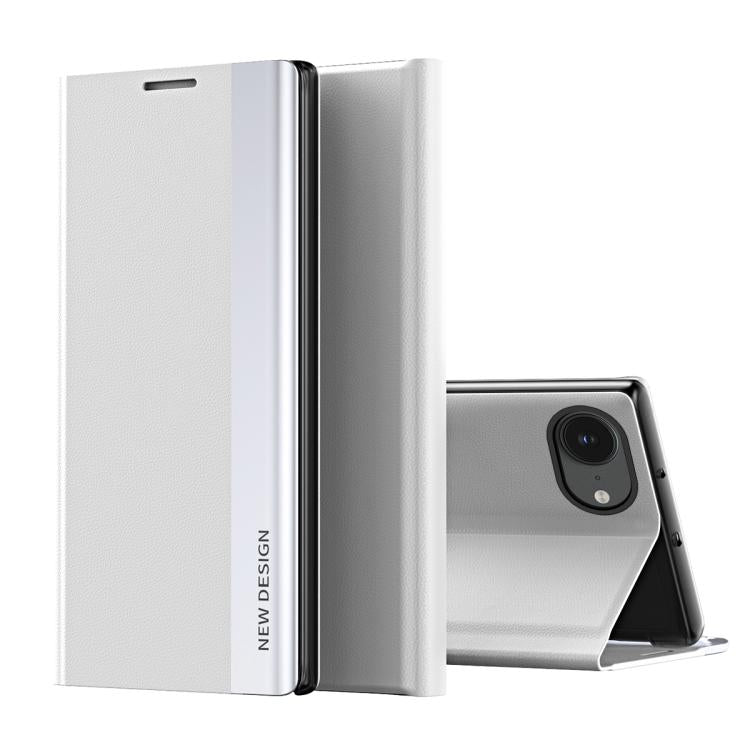 Étui de téléphone en cuir à adsorption avec côtés électroplaqués, pour iPhone 17e / 16e, pour iPhone 17 Pro Max, pour iPhone 17 Pro, pour iPhone 17, pour iPhone Air, pour iPhone 16 Pro Max