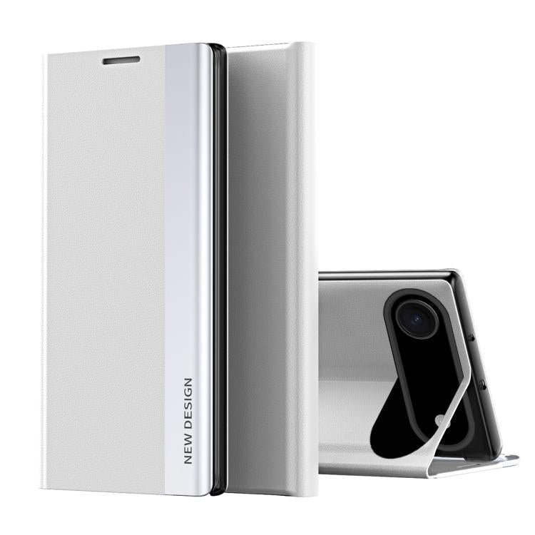 Étui de téléphone en cuir à adsorption avec côtés électroplaqués, pour iPhone 17e / 16e, pour iPhone 17 Pro Max, pour iPhone 17 Pro, pour iPhone 17, pour iPhone Air, pour iPhone 16 Pro Max