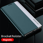Coque de téléphone en cuir à adsorption électroplaquée latérale, pour iPhone 16 Pro, pour iPhone 16 Plus, pour iPhone 16, pour iPhone 15 Pro Max, pour iPhone 15 Pro, pour iPhone 15 Plus