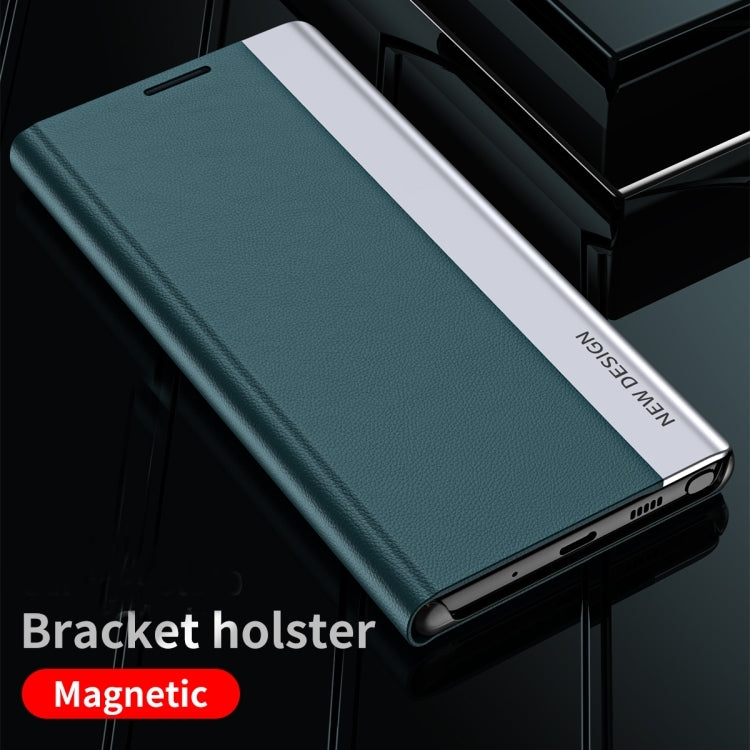 Coque de téléphone en cuir à adsorption électroplaquée latérale, pour iPhone 16 Pro, pour iPhone 16 Plus, pour iPhone 16, pour iPhone 15 Pro Max, pour iPhone 15 Pro, pour iPhone 15 Plus