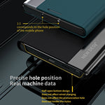 Étui de téléphone en cuir à adsorption avec côtés électroplaqués, pour iPhone 17e / 16e, pour iPhone 17 Pro Max, pour iPhone 17 Pro, pour iPhone 17, pour iPhone Air, pour iPhone 16 Pro Max