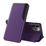 Étui portefeuille en cuir à rabat avec affichage latéral, pour iPhone 17e / 16e, pour iPhone 17 Pro Max, pour iPhone 17 Pro, pour iPhone 17, pour iPhone Air, pour iPhone 16 Pro Max, pour iPhone 16 Pro, pour iPhone 16 Plus