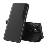 Étui portefeuille en cuir à rabat avec affichage latéral, pour iPhone 17e / 16e, pour iPhone 17 Pro Max, pour iPhone 17 Pro, pour iPhone 17, pour iPhone Air, pour iPhone 16 Pro Max, pour iPhone 16 Pro, pour iPhone 16 Plus