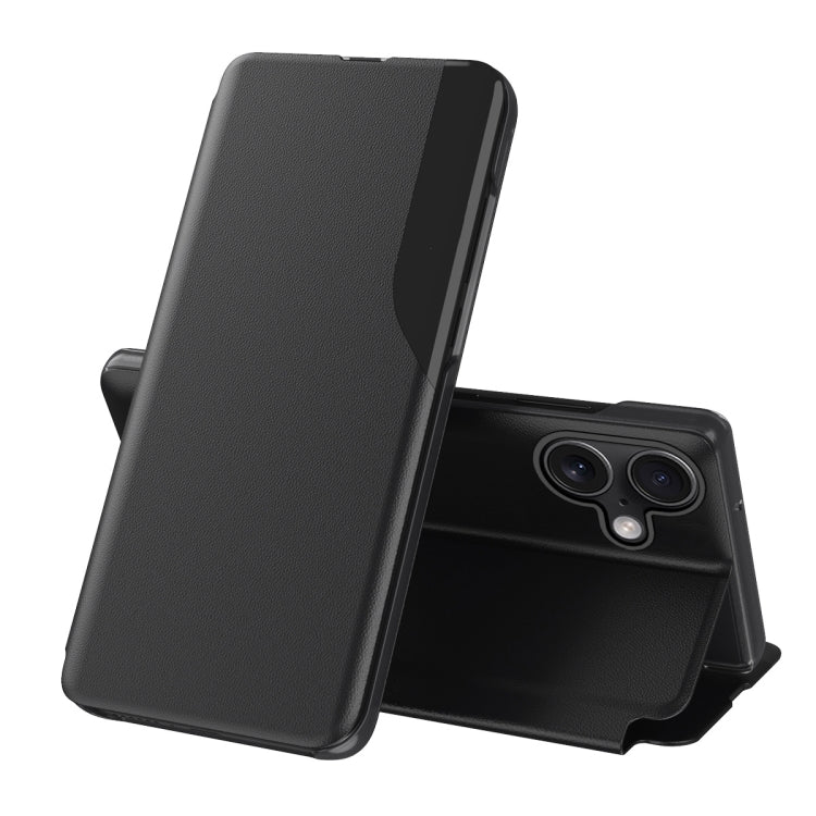 Étui portefeuille en cuir à rabat avec affichage latéral, pour iPhone 17e / 16e, pour iPhone 17 Pro Max, pour iPhone 17 Pro, pour iPhone 17, pour iPhone Air, pour iPhone 16 Pro Max, pour iPhone 16 Pro, pour iPhone 16 Plus
