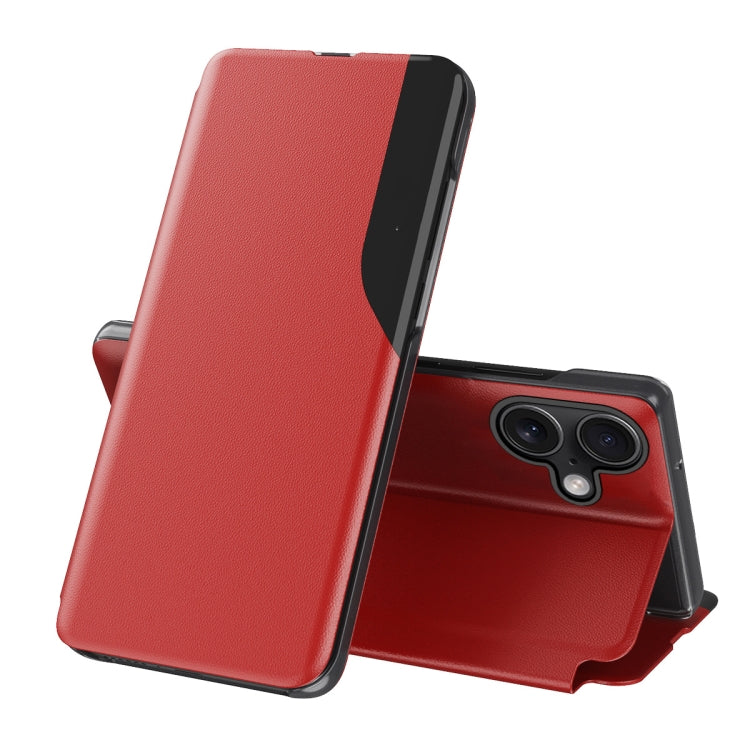 Étui portefeuille en cuir à rabat avec affichage latéral, pour iPhone 17e / 16e, pour iPhone 17 Pro Max, pour iPhone 17 Pro, pour iPhone 17, pour iPhone Air, pour iPhone 16 Pro Max, pour iPhone 16 Pro, pour iPhone 16 Plus