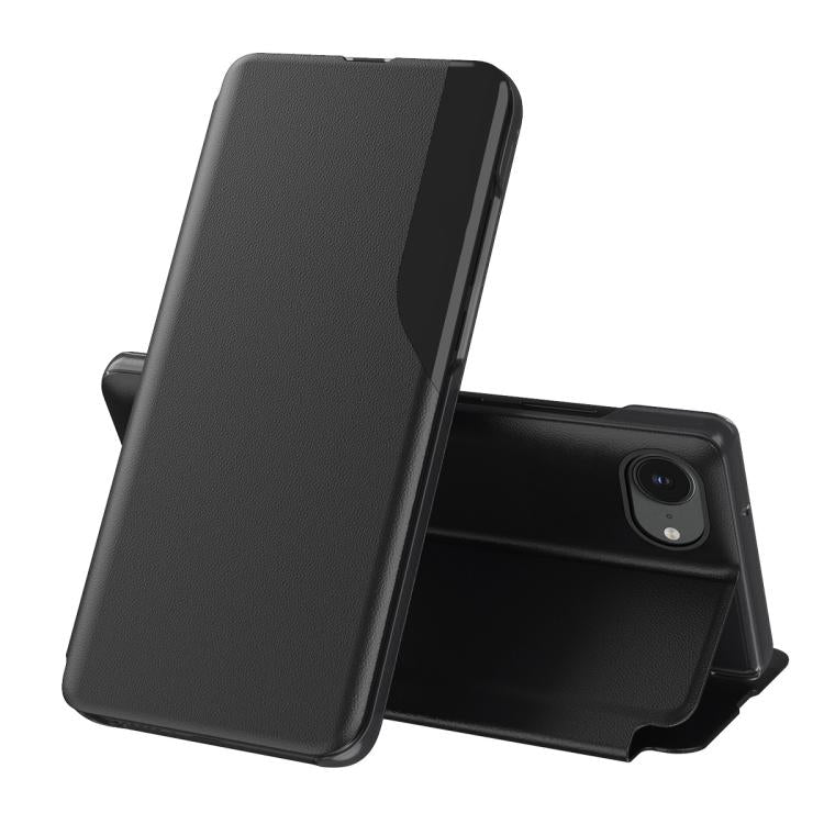Étui portefeuille en cuir à rabat avec affichage latéral, pour iPhone 17e / 16e, pour iPhone 17 Pro Max, pour iPhone 17 Pro, pour iPhone 17, pour iPhone Air, pour iPhone 16 Pro Max, pour iPhone 16 Pro, pour iPhone 16 Plus