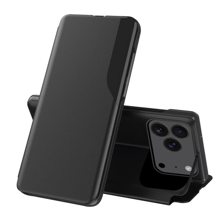 Étui portefeuille en cuir à rabat avec affichage latéral, pour iPhone 17e / 16e, pour iPhone 17 Pro Max, pour iPhone 17 Pro, pour iPhone 17, pour iPhone Air, pour iPhone 16 Pro Max, pour iPhone 16 Pro, pour iPhone 16 Plus