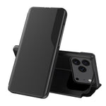 Étui portefeuille en cuir à rabat avec affichage latéral, pour iPhone 17e / 16e, pour iPhone 17 Pro Max, pour iPhone 17 Pro, pour iPhone 17, pour iPhone Air, pour iPhone 16 Pro Max, pour iPhone 16 Pro, pour iPhone 16 Plus