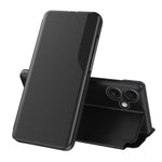 Étui portefeuille en cuir à rabat avec affichage latéral, pour iPhone 17e / 16e, pour iPhone 17 Pro Max, pour iPhone 17 Pro, pour iPhone 17, pour iPhone Air, pour iPhone 16 Pro Max, pour iPhone 16 Pro, pour iPhone 16 Plus