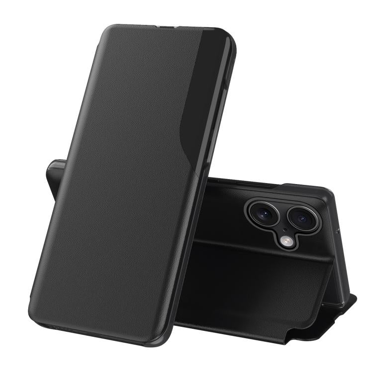 Étui portefeuille en cuir à rabat avec affichage latéral, pour iPhone 17e / 16e, pour iPhone 17 Pro Max, pour iPhone 17 Pro, pour iPhone 17, pour iPhone Air, pour iPhone 16 Pro Max, pour iPhone 16 Pro, pour iPhone 16 Plus