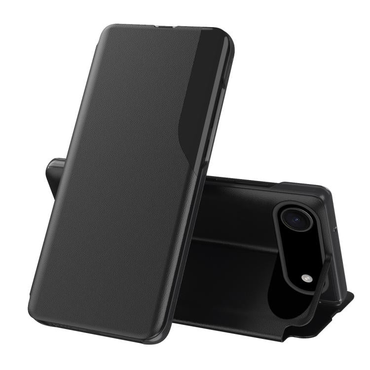 Étui portefeuille en cuir à rabat avec affichage latéral, pour iPhone 17e / 16e, pour iPhone 17 Pro Max, pour iPhone 17 Pro, pour iPhone 17, pour iPhone Air, pour iPhone 16 Pro Max, pour iPhone 16 Pro, pour iPhone 16 Plus