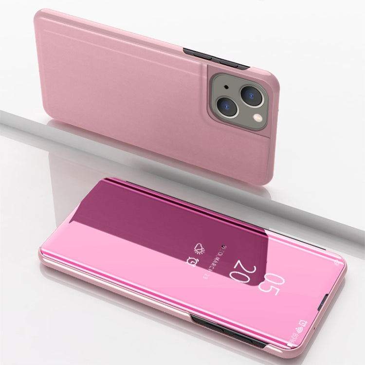 Étui de téléphone en cuir avec support et miroir plaqué à rabat horizontal, pour iPhone 16 Pro, pour iPhone 16 Plus, pour iPhone 16, pour iPhone 15 Pro Max, pour iPhone 15 Pro, pour iPhone 15 Plus