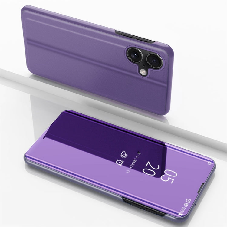 Étui de téléphone en cuir avec support et miroir plaqué à rabat horizontal, pour iPhone 16 Pro, pour iPhone 16 Plus, pour iPhone 16, pour iPhone 15 Pro Max, pour iPhone 15 Pro, pour iPhone 15 Plus