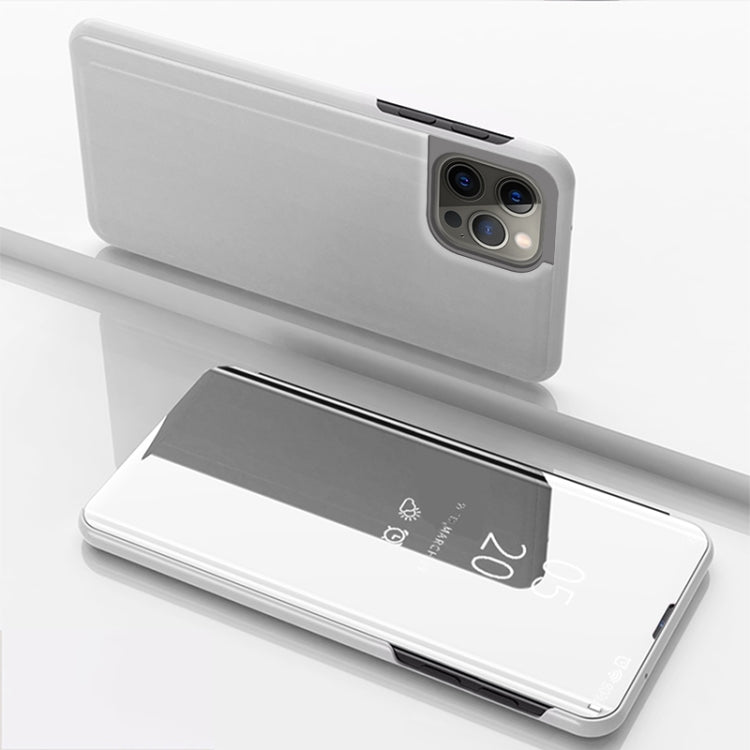 Étui de téléphone en cuir avec support et miroir plaqué à rabat horizontal, pour iPhone 16 Pro, pour iPhone 16 Plus, pour iPhone 16, pour iPhone 15 Pro Max, pour iPhone 15 Pro, pour iPhone 15 Plus