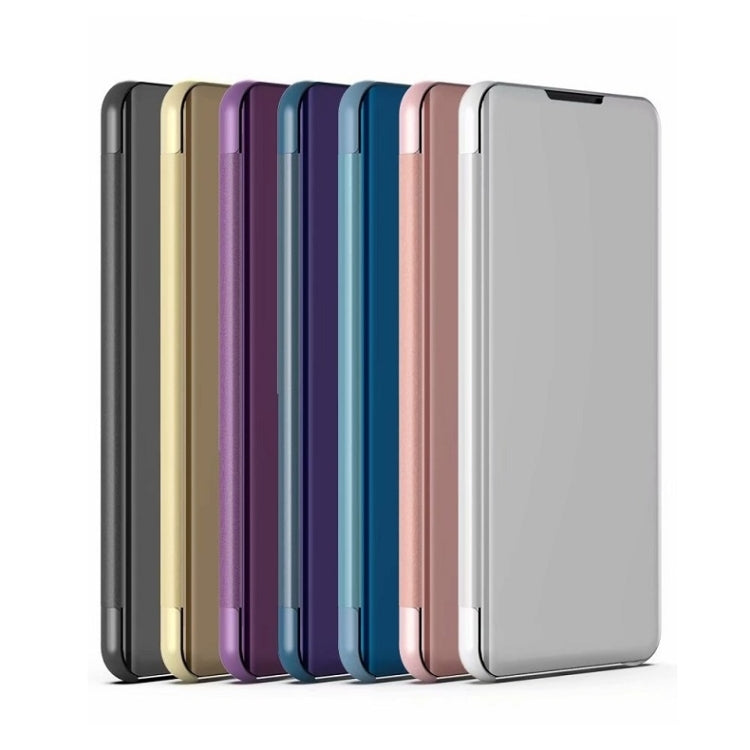 Étui de téléphone en cuir avec support et miroir plaqué à rabat horizontal, pour iPhone 16 Pro, pour iPhone 16 Plus, pour iPhone 16, pour iPhone 15 Pro Max, pour iPhone 15 Pro, pour iPhone 15 Plus