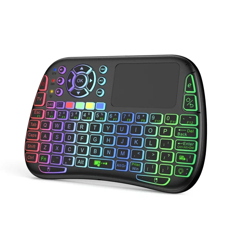 Mini clavier sans fil M9 télécommande combo clavier souris avec pavé tactile et commande vocale