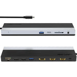 Station d'accueil Wavlink UMD08 DisplayPort 12 en 1 Type-C triple affichage, UMD08