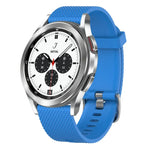 Bracelet de montre en silicone texturé diamant 20 mm, pour Samsung Galaxy Watch 4 Classic 42 mm, pour Samsung Galaxy Watch Active 2 44 mm, pour Samsung Galaxy Watch Active 2 40 mm, pour Samsung Galaxy Watch 42 mm