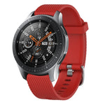 Bracelet de montre en silicone texturé diamant 20 mm, pour Samsung Galaxy Watch 4 Classic 42 mm, pour Samsung Galaxy Watch Active 2 44 mm, pour Samsung Galaxy Watch Active 2 40 mm, pour Samsung Galaxy Watch 42 mm