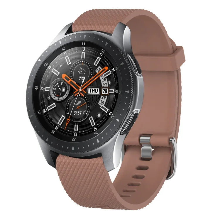 Bracelet de montre en silicone texturé diamant 20 mm, pour Samsung Galaxy Watch 4 Classic 42 mm, pour Samsung Galaxy Watch Active 2 44 mm, pour Samsung Galaxy Watch Active 2 40 mm, pour Samsung Galaxy Watch 42 mm
