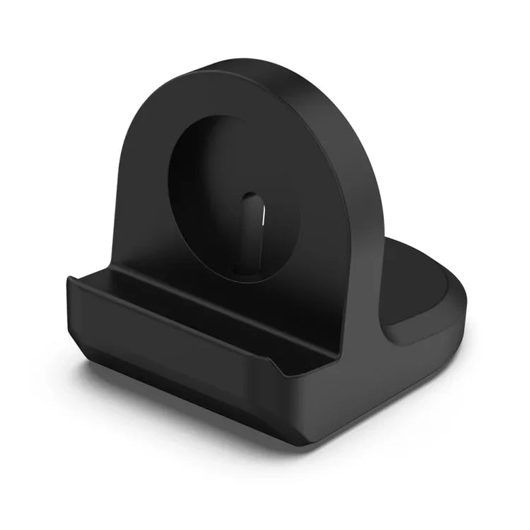 Support de chargeur en silicone JUNSUNMAY avec base antidérapante pour Samsung Galaxy Watch6 / Watch6 Classic / Watch5 / Watch5 Pro
