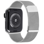 Bracelet de montre en maille d'acier doublement magnétique Milan, Pour Apple Watch Ultra 49 mm, Pour Apple Watch 8 41 mm, Pour Apple Watch 8 45 mm, Pour Apple Watch SE 2022 40 mm, Pour Apple Watch SE 2022 44 mm, Pour Apple Watch 7 41 mm