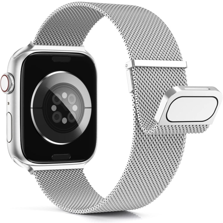 Bracelet de montre Milan à double mailles magnétiques, pour Apple Watch 7 45mm, pour Apple Watch SE 40mm, pour Apple Watch SE 44mm, pour Apple Watch 6 40mm, pour Apple Watch 6 44mm, pour Apple Watch 5 44mm