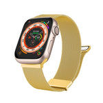 Bracelet de montre Milan à double mailles magnétiques, pour Apple Watch 7 45mm, pour Apple Watch SE 40mm, pour Apple Watch SE 44mm, pour Apple Watch 6 40mm, pour Apple Watch 6 44mm, pour Apple Watch 5 44mm