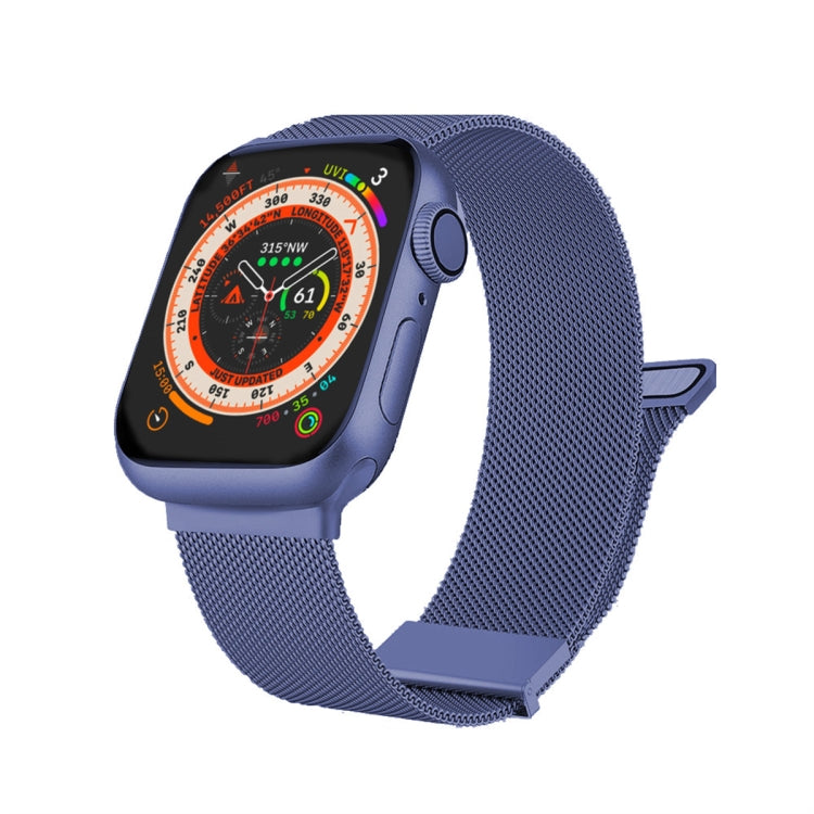 Bracelet de montre Milan à double mailles magnétiques, pour Apple Watch 7 45mm, pour Apple Watch SE 40mm, pour Apple Watch SE 44mm, pour Apple Watch 6 40mm, pour Apple Watch 6 44mm, pour Apple Watch 5 44mm
