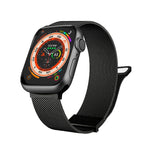 Bracelet de montre Milan à double mailles magnétiques, pour Apple Watch 7 45mm, pour Apple Watch SE 40mm, pour Apple Watch SE 44mm, pour Apple Watch 6 40mm, pour Apple Watch 6 44mm, pour Apple Watch 5 44mm