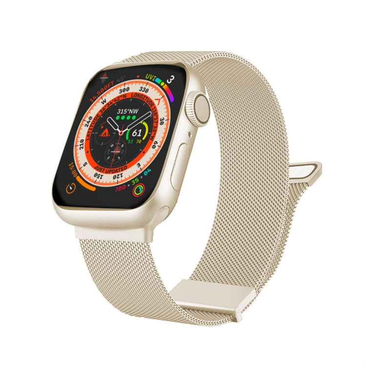 Bracelet de montre Milan à double mailles magnétiques, pour Apple Watch 7 45mm, pour Apple Watch SE 40mm, pour Apple Watch SE 44mm, pour Apple Watch 6 40mm, pour Apple Watch 6 44mm, pour Apple Watch 5 44mm