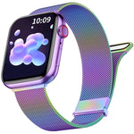 Bracelet de montre Milan à double mailles magnétiques, pour Apple Watch 7 45mm, pour Apple Watch SE 40mm, pour Apple Watch SE 44mm, pour Apple Watch 6 40mm, pour Apple Watch 6 44mm, pour Apple Watch 5 44mm