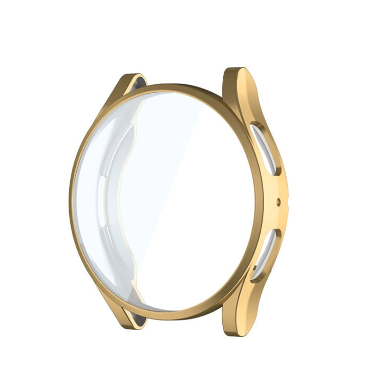 Coque souple en TPU entièrement couvrante électroplaquée ENKAY Hat-Prince avec protection d'écran, pour Samsung Galaxy Watch6 44mm, pour Samsung Galaxy Watch6 40mm