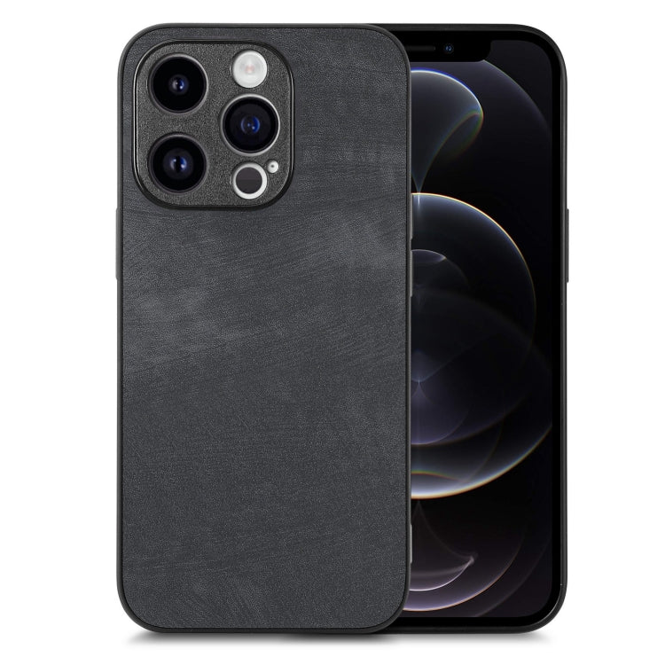 Coque arrière en cuir vintage pour PC, pour iPhone 12 Pro, pour iPhone 12 mini, pour iPhone 11 Pro Max, pour iPhone 11, pour iPhone 11 Pro, pour iPhone X/XS, pour iPhone XR, pour iPhone XS Max