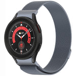 Bracelet de montre en métal magnétique style bouton Milan, pour Samsung Galaxy Watch 6 Classic, pour Samsung Galaxy Watch5 / 5 Pro, pour Samsung Galaxy Watch4 / 4 Classic 46mm, pour Samsung Galaxy Watch3 41mm