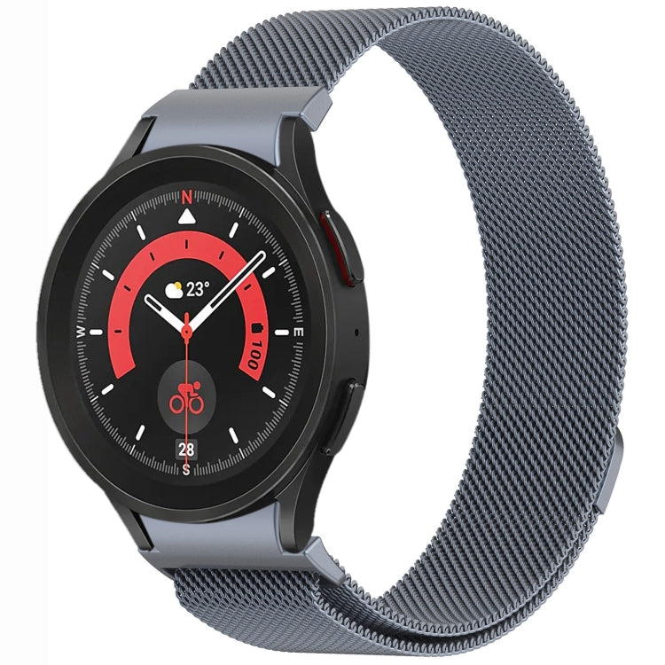 Bracelet de montre en métal magnétique style bouton Milan, pour Samsung Galaxy Watch 6 Classic, pour Samsung Galaxy Watch5 / 5 Pro, pour Samsung Galaxy Watch4 / 4 Classic 46mm, pour Samsung Galaxy Watch3 41mm