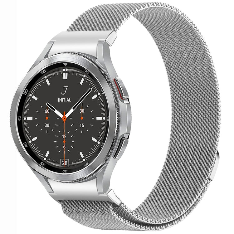 Bracelet de montre en métal magnétique style bouton Milan, pour Samsung Galaxy Watch 6 Classic, pour Samsung Galaxy Watch5 / 5 Pro, pour Samsung Galaxy Watch4 / 4 Classic 46mm, pour Samsung Galaxy Watch3 41mm