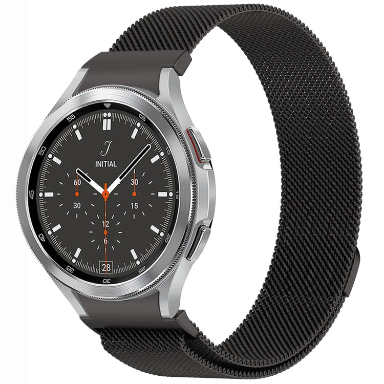 Bracelet de montre en métal magnétique style bouton Milan, pour Samsung Galaxy Watch 6 Classic, pour Samsung Galaxy Watch5 / 5 Pro, pour Samsung Galaxy Watch4 / 4 Classic 46mm, pour Samsung Galaxy Watch3 41mm