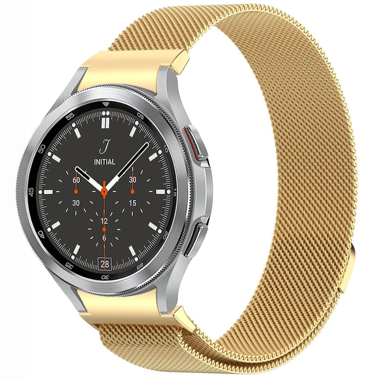 Bracelet de montre en métal magnétique style bouton Milan, pour Samsung Galaxy Watch 6 Classic, pour Samsung Galaxy Watch5 / 5 Pro, pour Samsung Galaxy Watch4 / 4 Classic 46mm, pour Samsung Galaxy Watch3 41mm