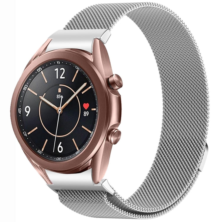 Bracelet de montre en métal magnétique style bouton Milan, pour Samsung Galaxy Watch 6 Classic, pour Samsung Galaxy Watch5 / 5 Pro, pour Samsung Galaxy Watch4 / 4 Classic 46mm, pour Samsung Galaxy Watch3 41mm