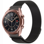Bracelet de montre en métal magnétique style bouton Milan, pour Samsung Galaxy Watch 6 Classic, pour Samsung Galaxy Watch5 / 5 Pro, pour Samsung Galaxy Watch4 / 4 Classic 46mm, pour Samsung Galaxy Watch3 41mm